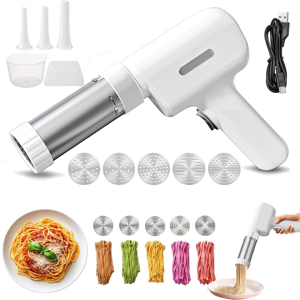 Smart Home Kitchen - 2025 Elektrischer kabelloser Nudelhersteller, tragbare tragbare