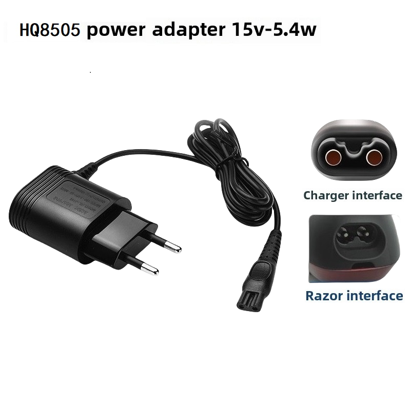 Smart Home Philips - 15-V-Ladekabel für Philips Elektrorasierer HQ8505 Netzkabel,