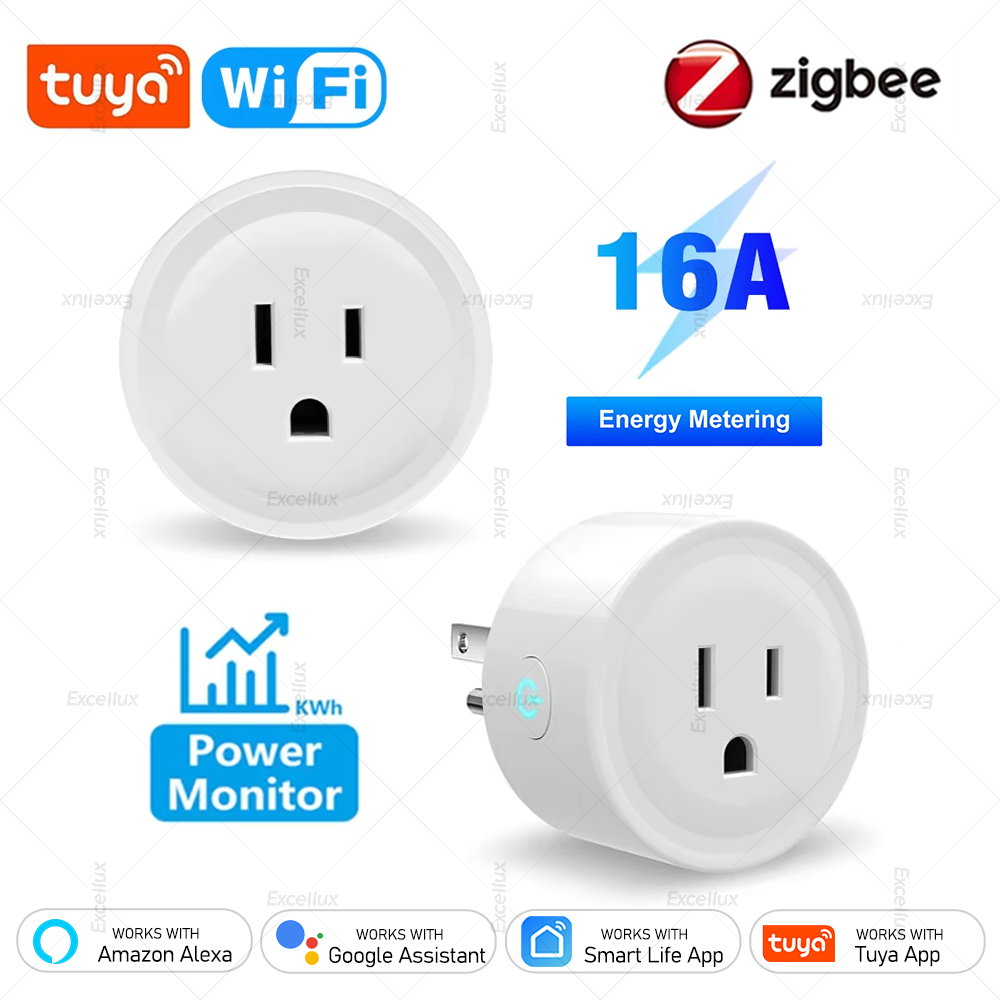 Tuya Wifi Socket - Tuya 16A Smart Stecker Zigbee WLAN-Steckdose