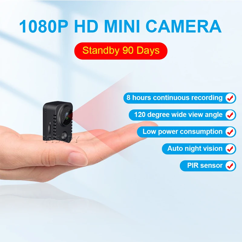 Smart Home Kamera - HD Mini Kamera Kamera Digital Voice