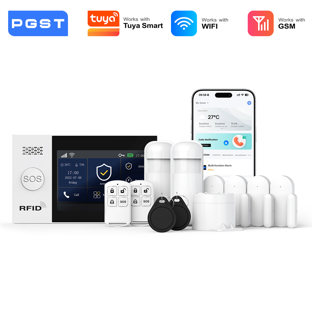 Smart Home Demo Kit - PGST intelligente Einbruchmelder Komplettset WiFi 2G