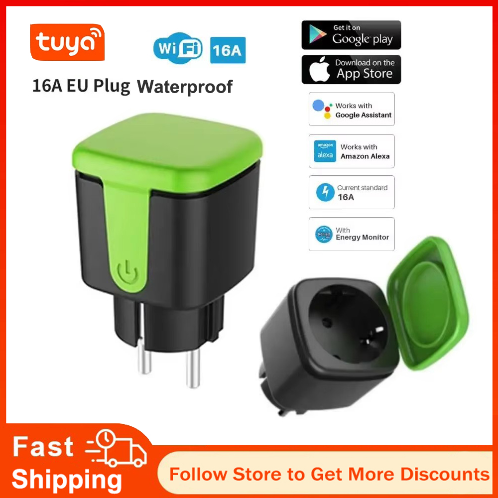 Tuya Wifi Socket - Tuya EU 16A WLAN Smart Wasserdichte