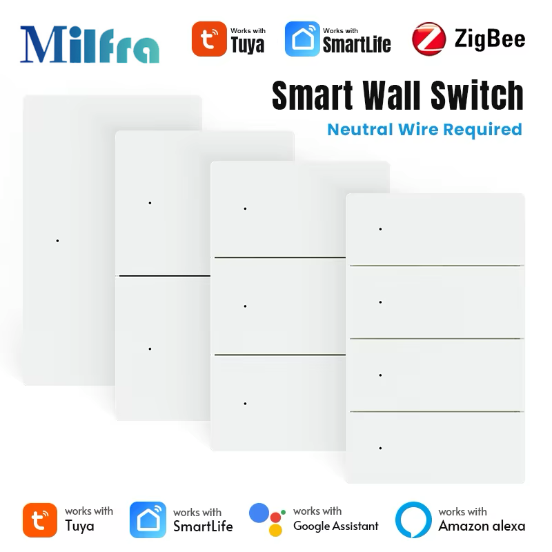 Tuya Wifi Socket - Milfra Smart Switch Zigbee WIFI Licht