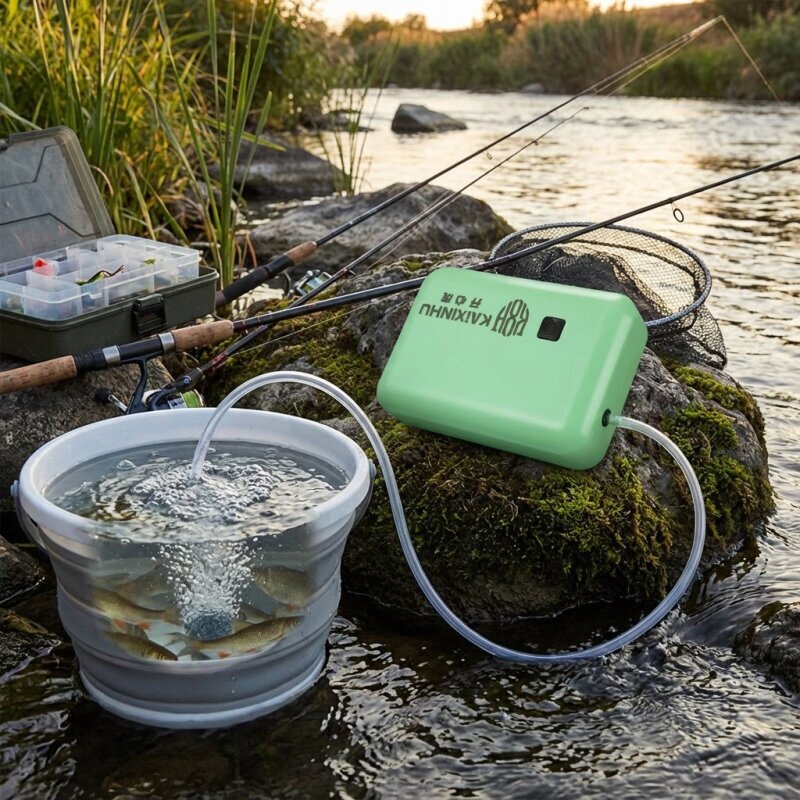 Smart Home Yam Pounder - Tragbare Elektrische Sauerstoffpumpe für den Außenbereich,
