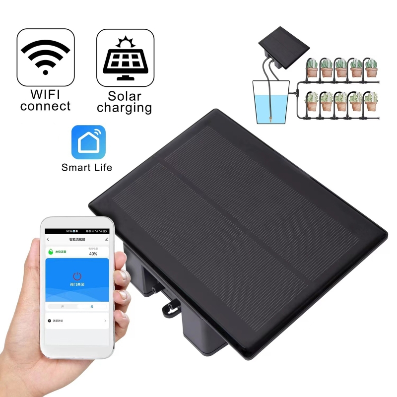 Smart Home Demo Kit - WIFI Solar Automatische Bewässerungsmaschine Kit Mobile