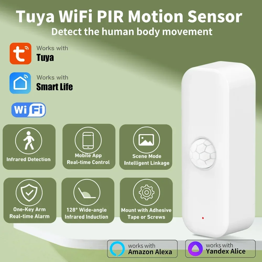 Smart Home Sistem - Tuya WiFI Motion Sensor PIR Smart