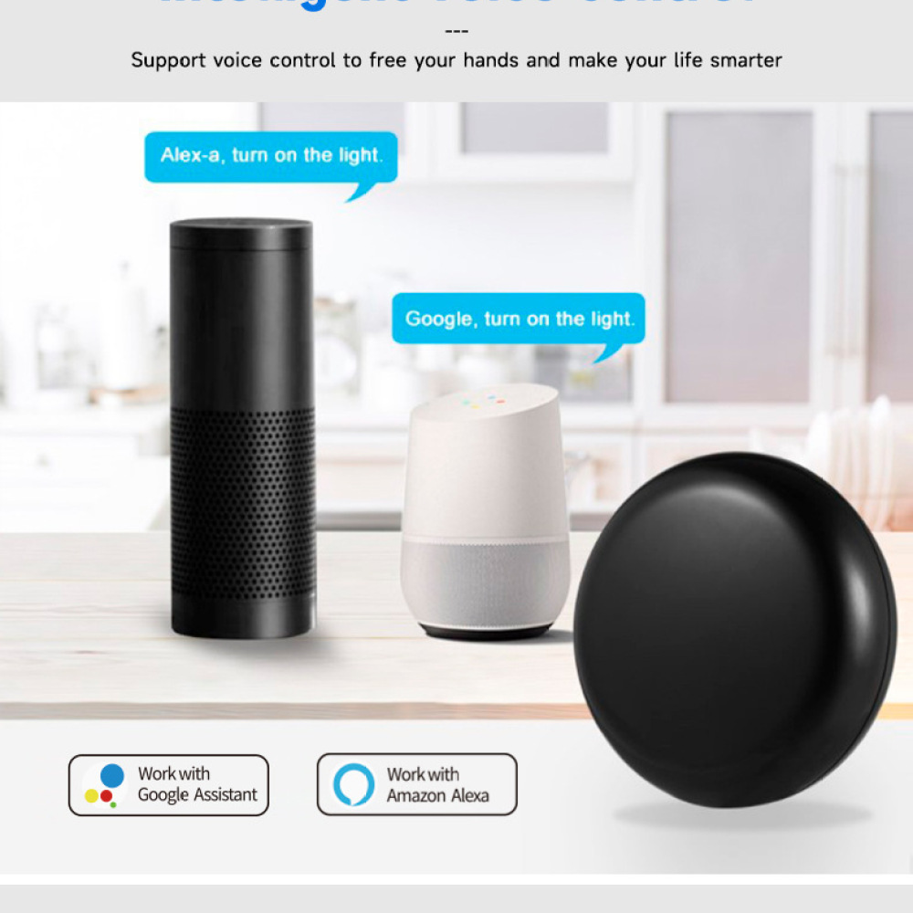Smart Home Hub Device - Tuya Zigbee Smart Infrarot-Fernbedienung Universeller IR-Blaster