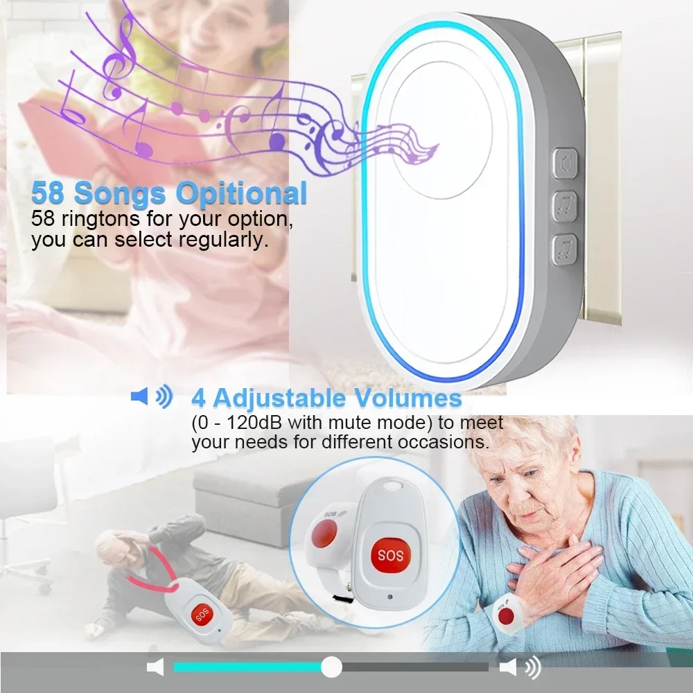 Topvico Drahtloser Pflegepager – Smart Home Security System Bewertung und Preis