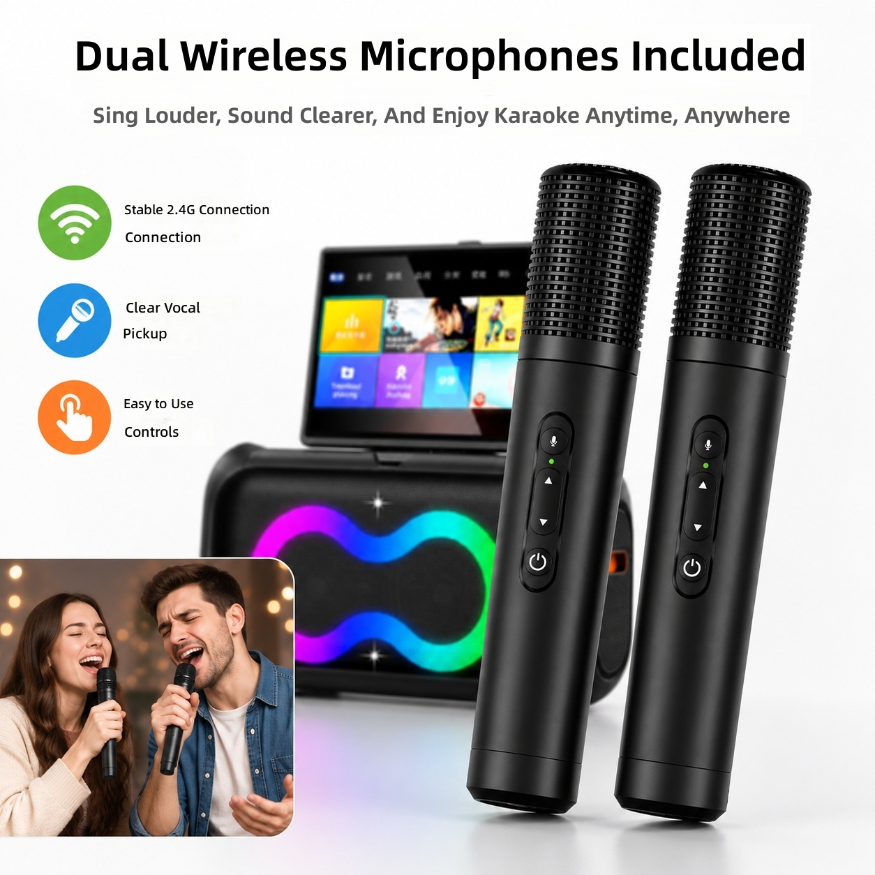 OEM/ODM K55 Tragbare Karaoke-M – Smart Home Speaker Bewertung und Preis