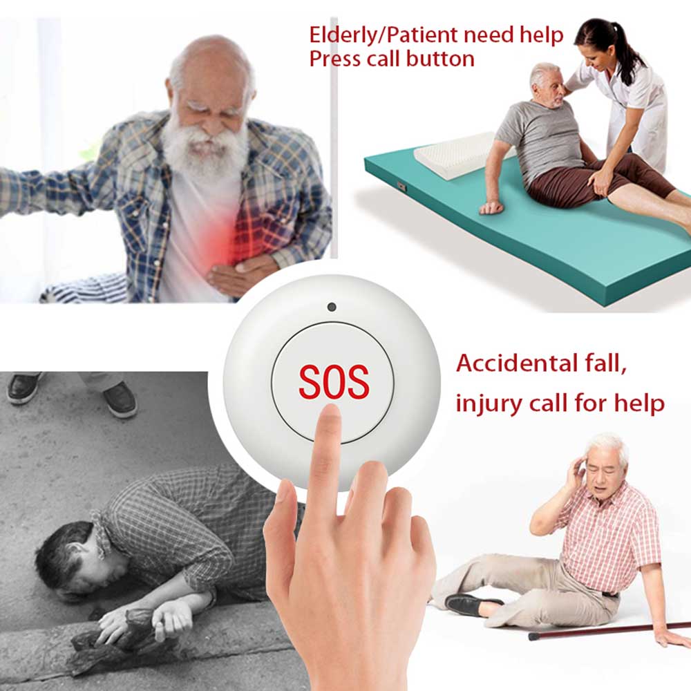 Drahtloser SOS-Knopf, Smart Ho – Smart Home Security System Bewertung und Preis