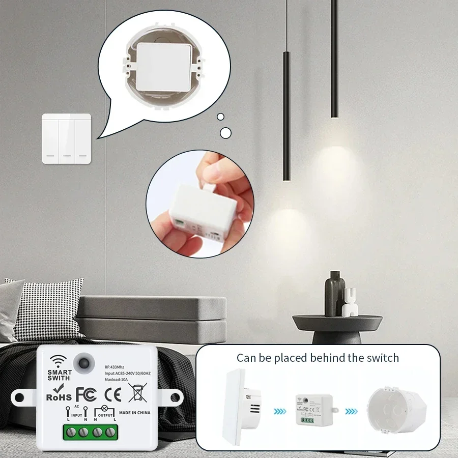 RF 433MHz Drahtloser Fernbedie – Smart Home Sistem Bewertung und Preis