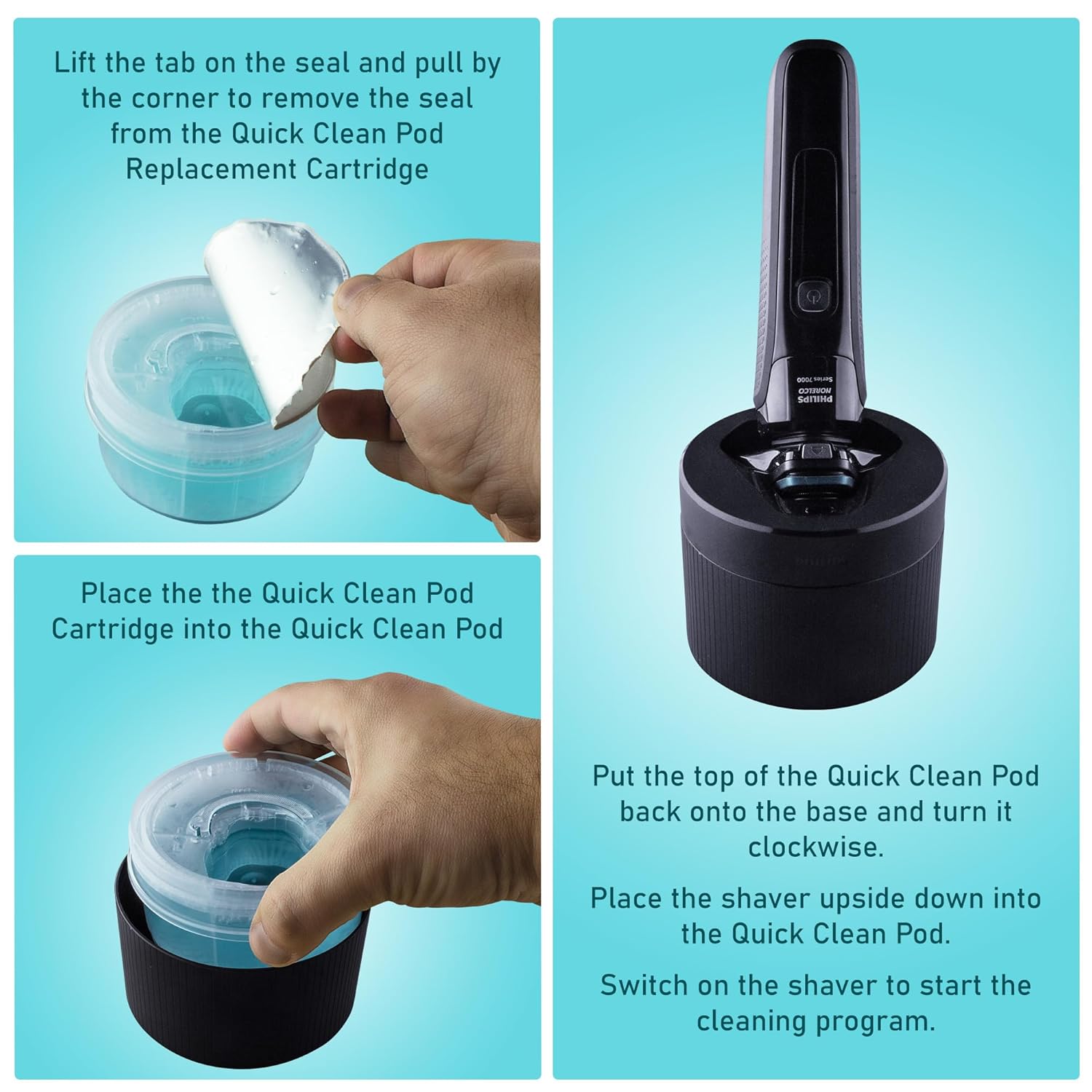 KVIFO 1/2/3 Stück Quick Clean  – Smart Home Philips Bewertung und Preis