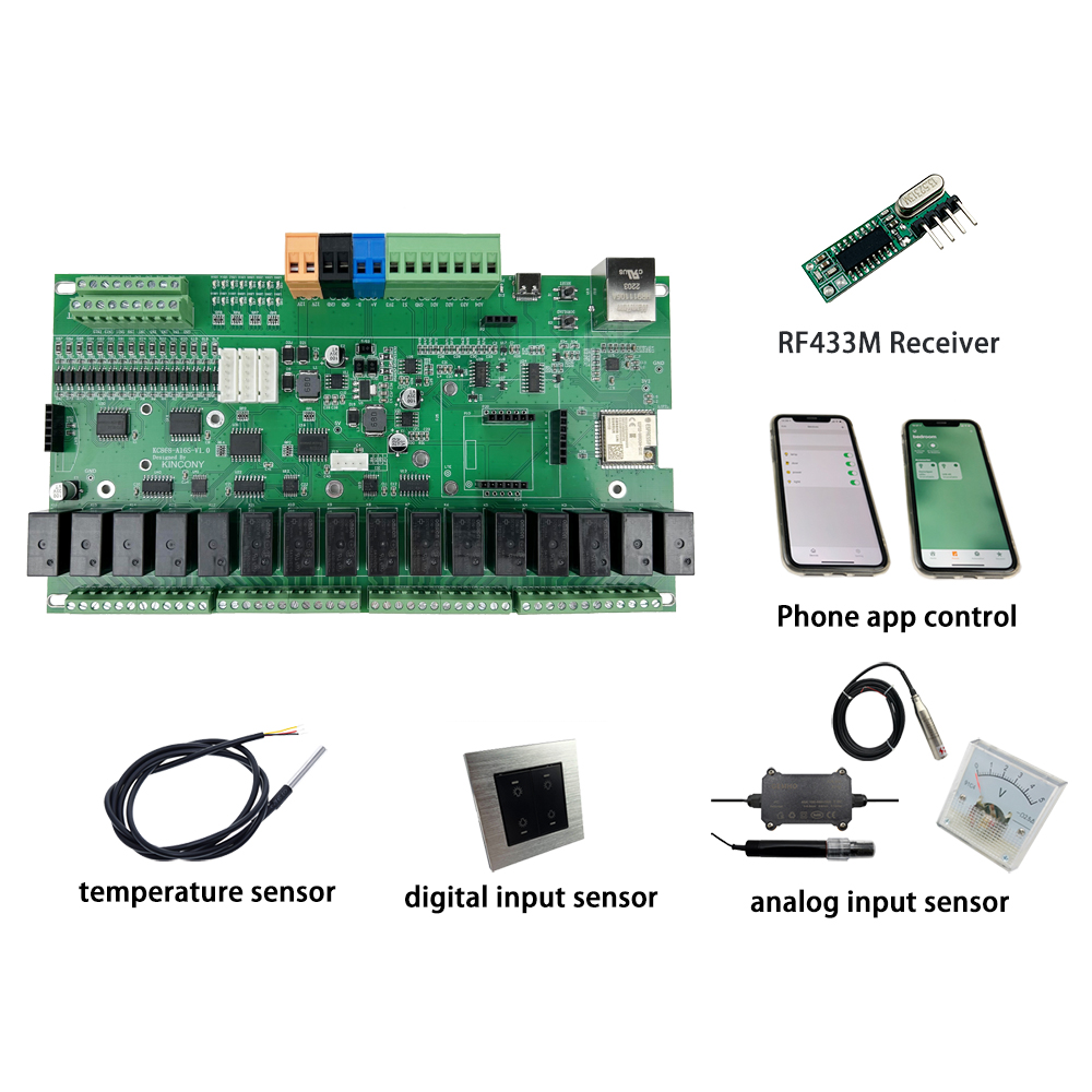 KC868-A16S ESP32 WLAN RS232 US – Smart Home Esp32 Bewertung und Preis