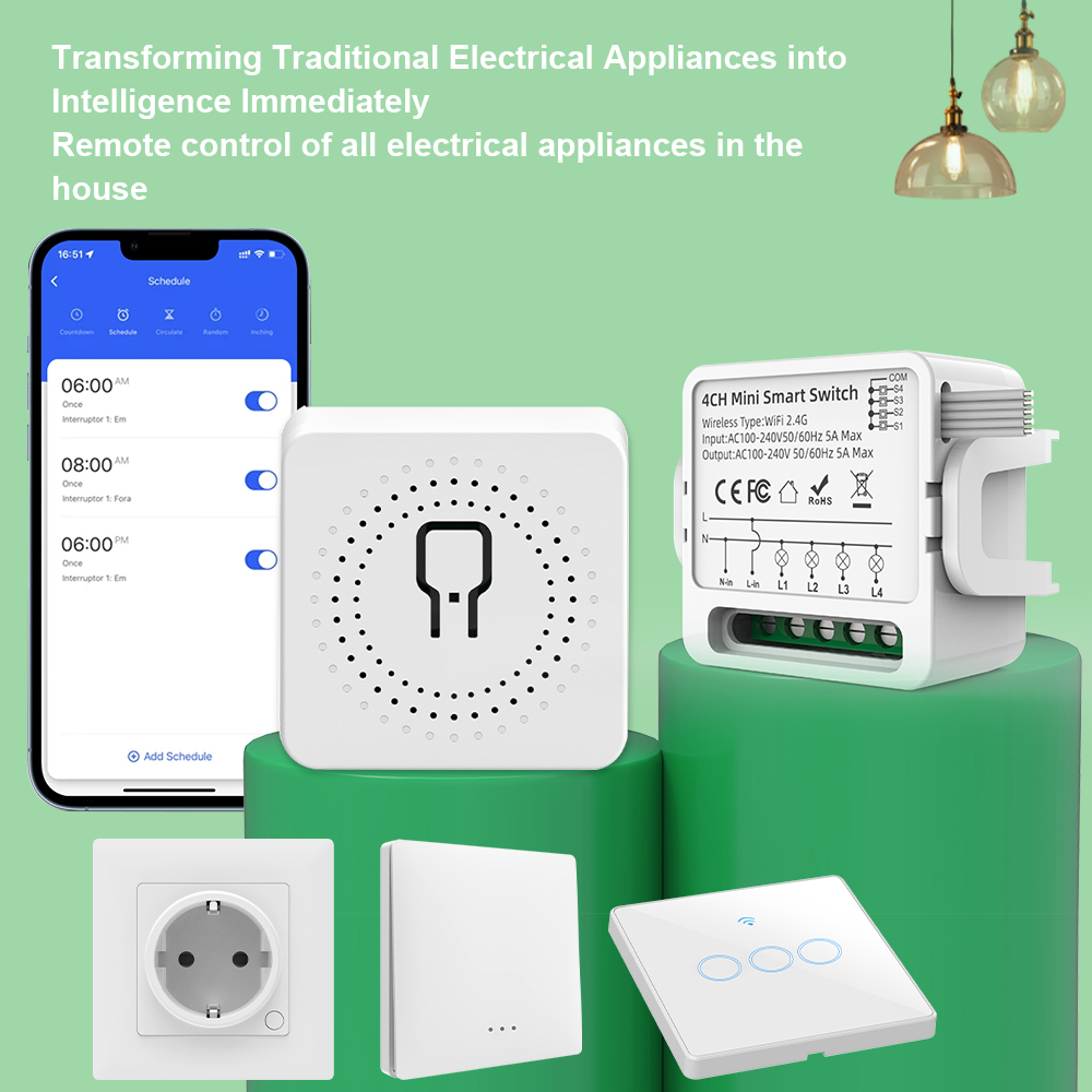 Tuya WiFi Smart-Schalter 1/2/3 – Smart Home Control Bewertung und Preis