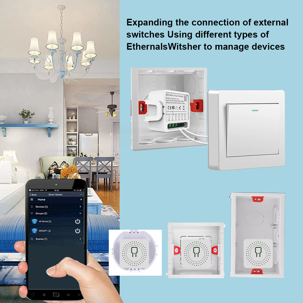 Tuya WiFi Smart-Schalter 1/2/3 – Smart Home Control Bewertung und Preis