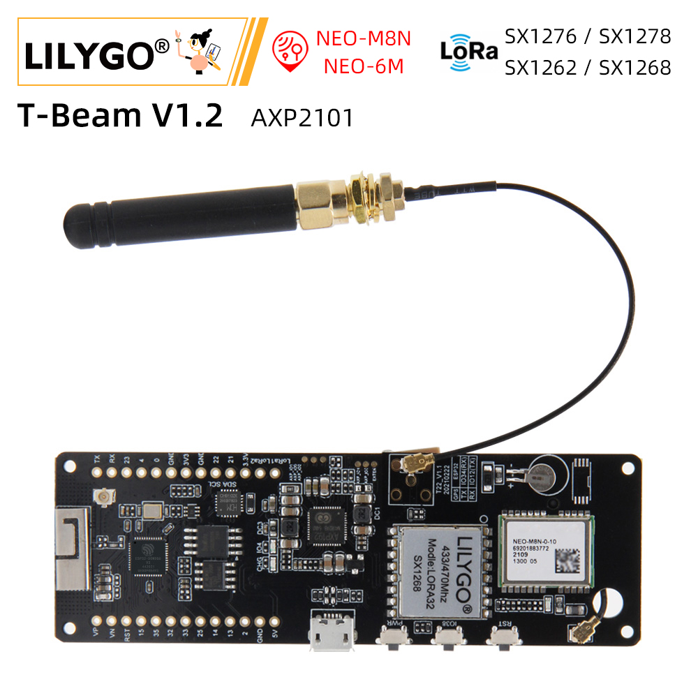 LILYGO® T-Beam V1.2 esp32 lora – Smart Home Esp32 Bewertung und Preis