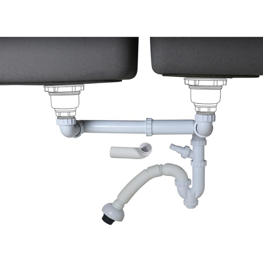 Talea Doppelwaschbecken-Abfall – Smart Home Kitchen Bewertung und Preis