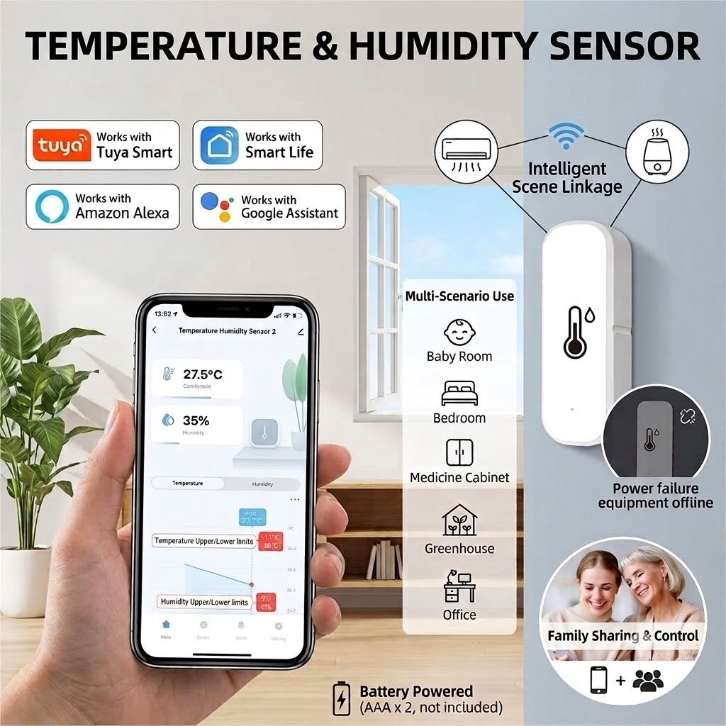 Zigbee Smart Temperatur- und F – Smart Home Furniture Bewertung und Preis