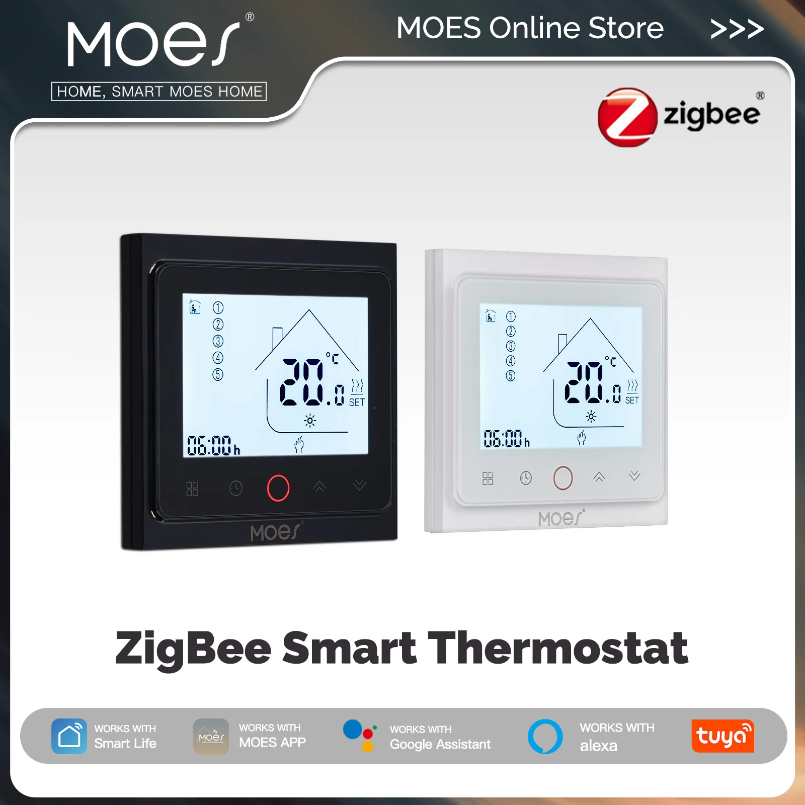 MOES Tuya ZigBee Smart Thermos – Smart Home Furniture Bewertung und Preis