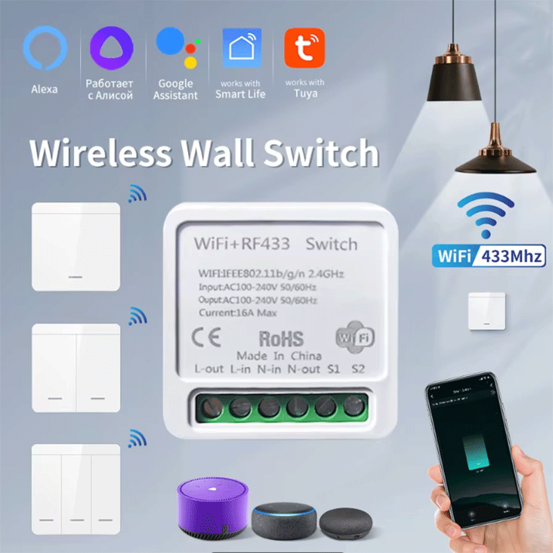 Tuya WiFi Smart Lichtschalter  – Tuya Wifi Socket Bewertung und Preis