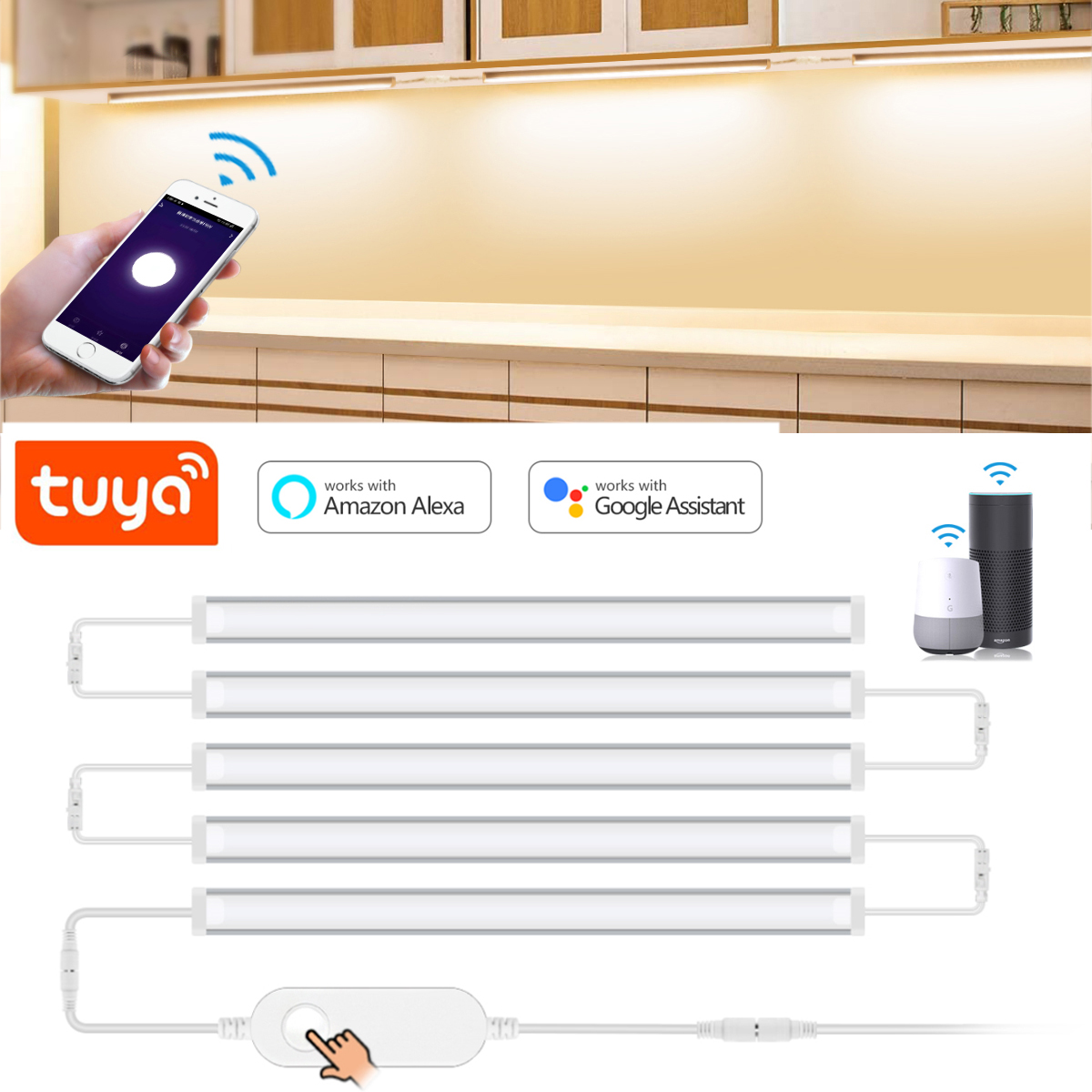 1-5 Stück Küche Tuya Smart LED – Smart Home Kitchen Bewertung und Preis