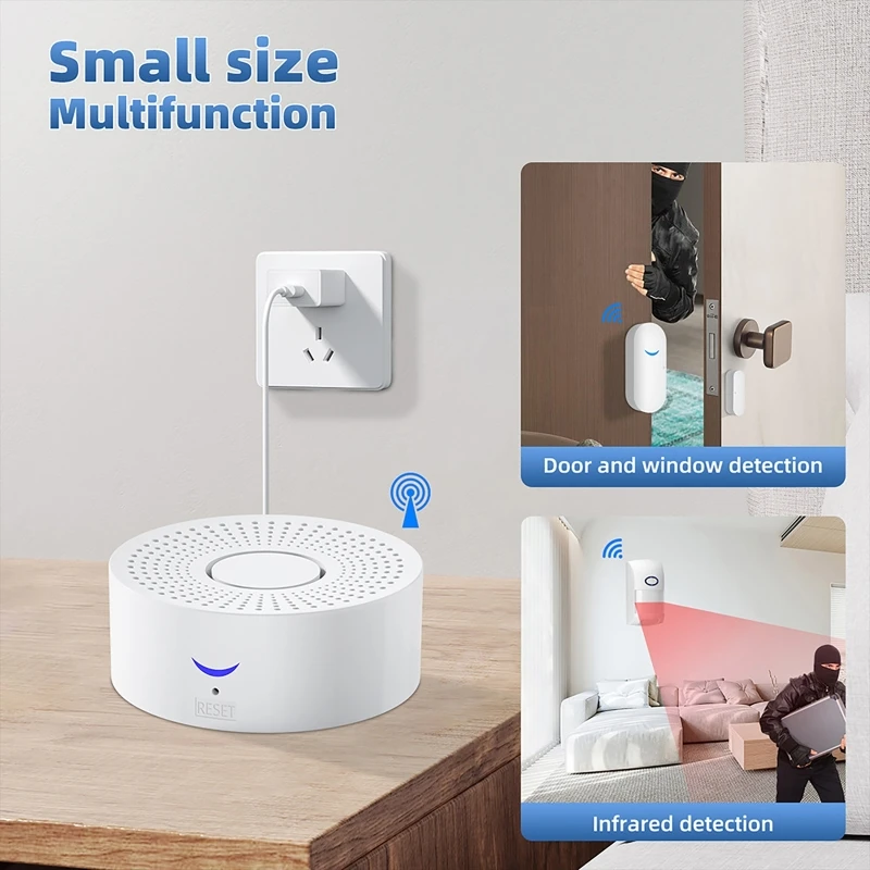 433MHz Smart Home Tuya WLAN-Tü – Smart Home Security System Bewertung und Preis