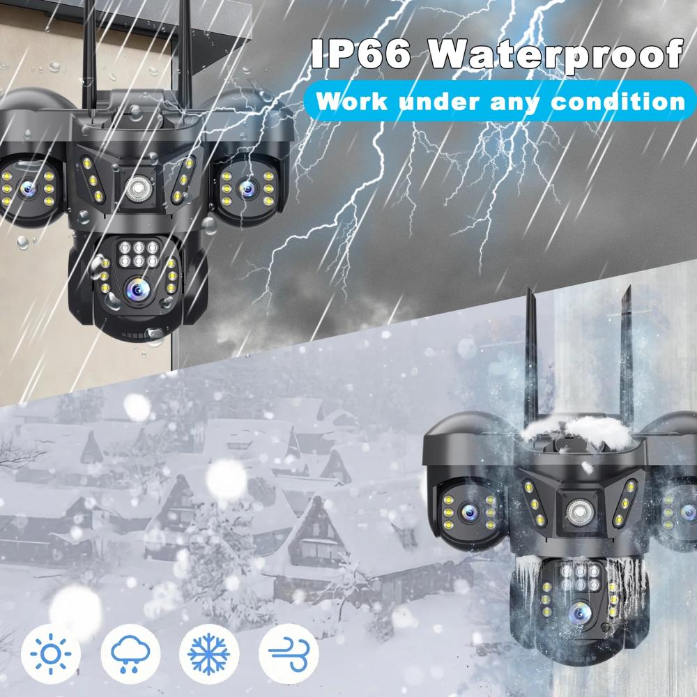 15MP 8K WLAN IP-Kamera mit dre – Smart Home Kamera Bewertung und Preis
