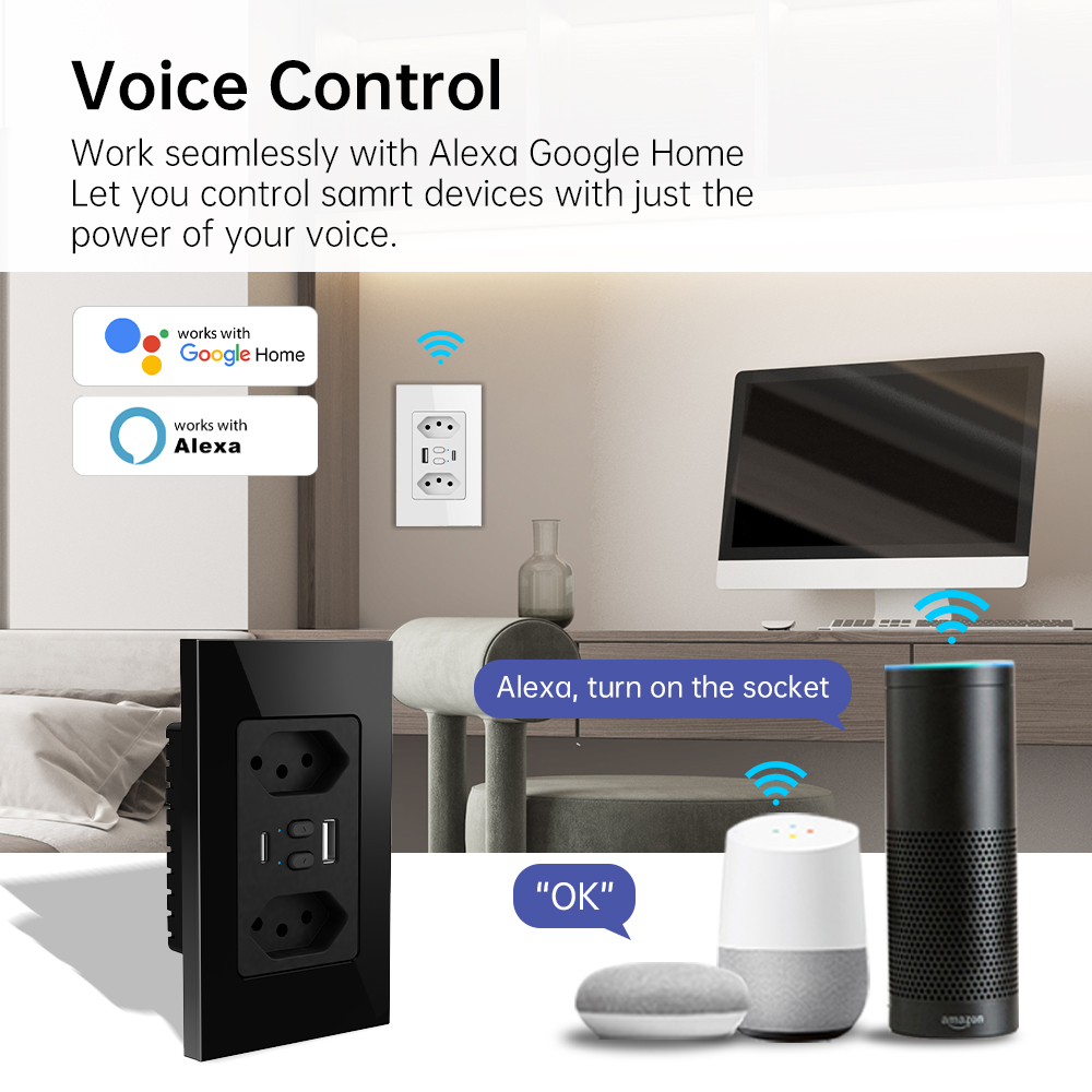 MANHOT WLAN-Smart-Steckdose fü – Tuya Wifi Socket Bewertung und Preis