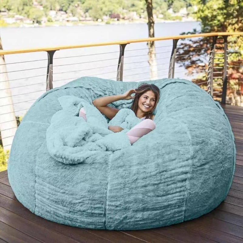 Blaues Designer-Sofa mit Lazy- – Smart Home Furniture Bewertung und Preis
