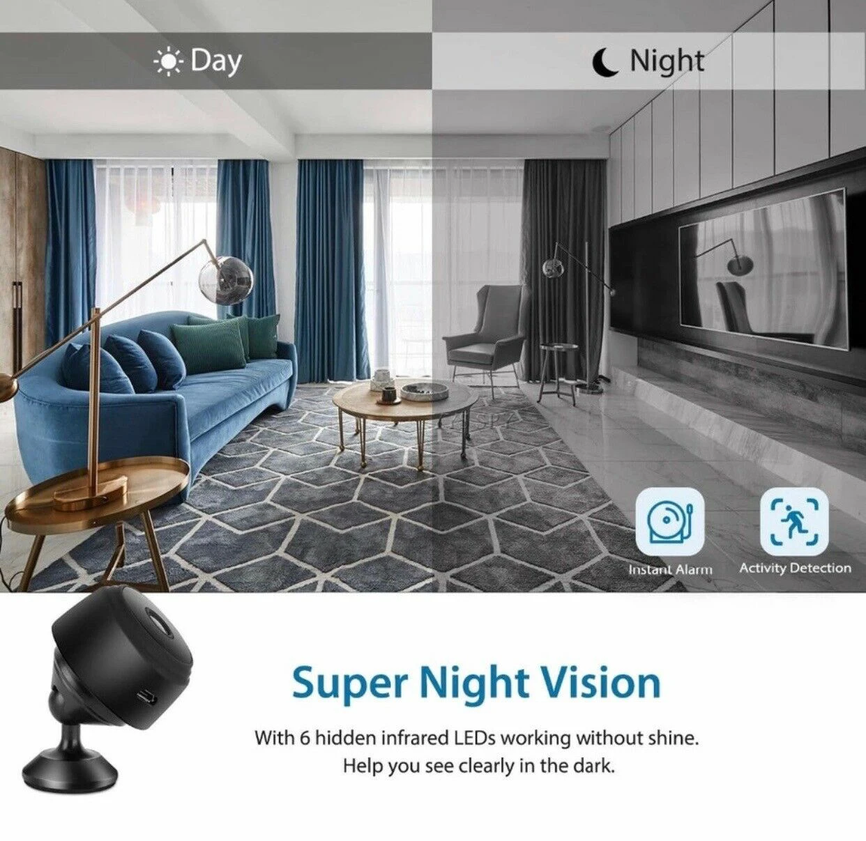 HD 1080P Mini Smart Home Kamer – Smart Home Kamera Bewertung und Preis