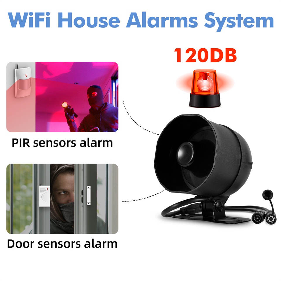 KERUI 120 dB Sirenen-Alarmsyst – Smart Home Demo Kit Bewertung und Preis