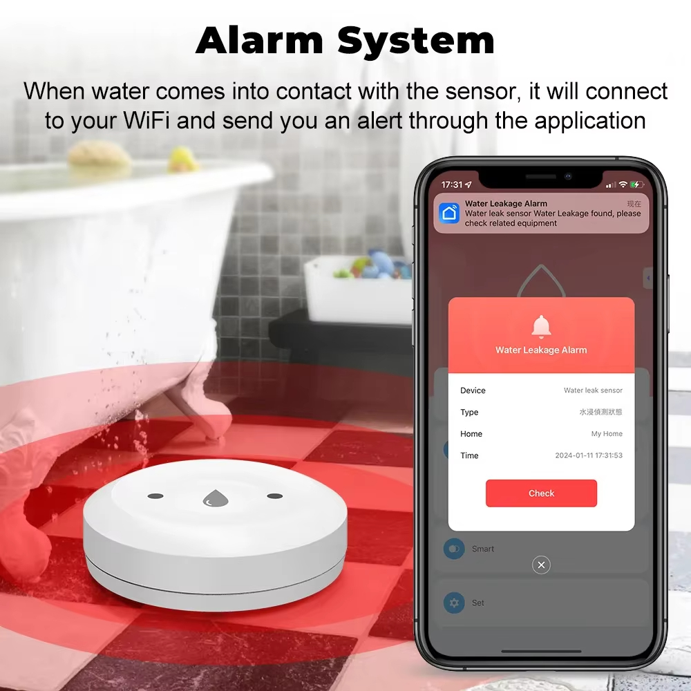 Tuya ZigBee 3.0 Wasserleck-Det – Smart Home Sistem Bewertung und Preis