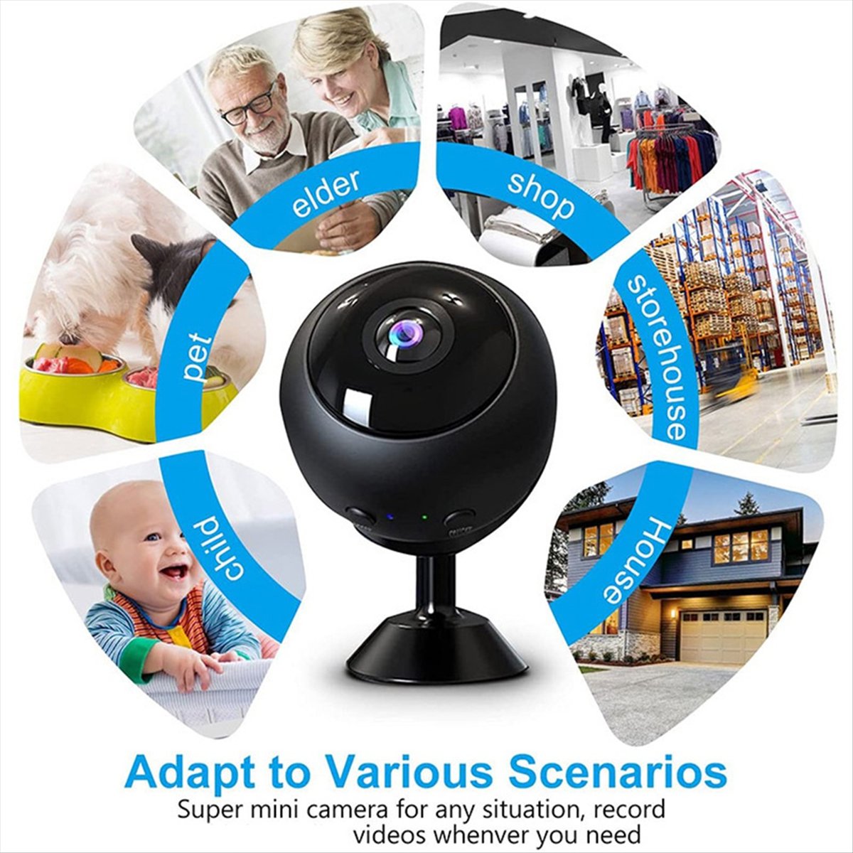 Stabil – Fisheye HD Nachtsicht – Smart Home Kamera Bewertung und Preis
