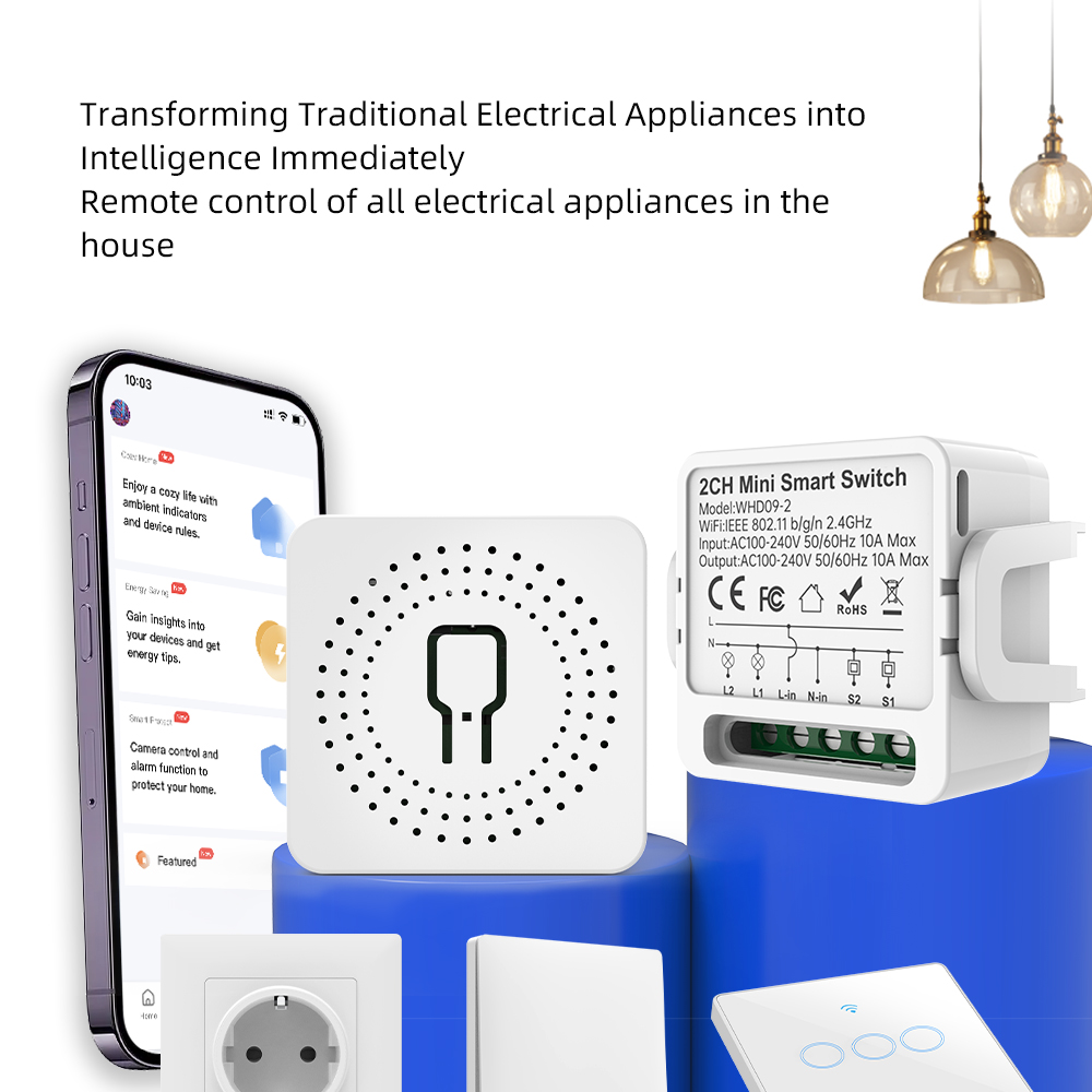 2-Wege Tuya Smart Switch 2-Gan – Smart Home Sistem Bewertung und Preis