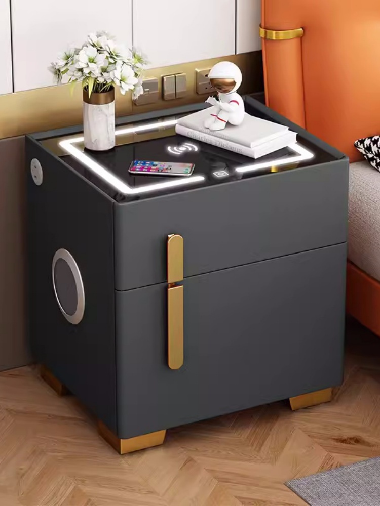 Kreativer Nachttisch aus Holz  – Smart Home Furniture Bewertung und Preis