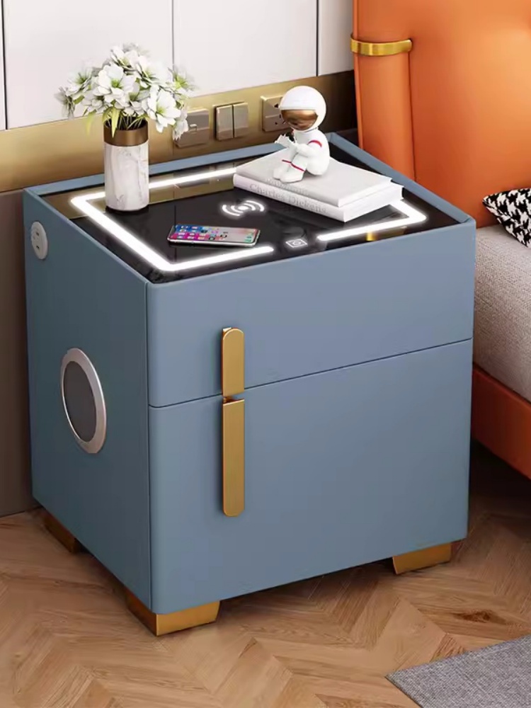 Kreativer Nachttisch aus Holz  – Smart Home Furniture Bewertung und Preis