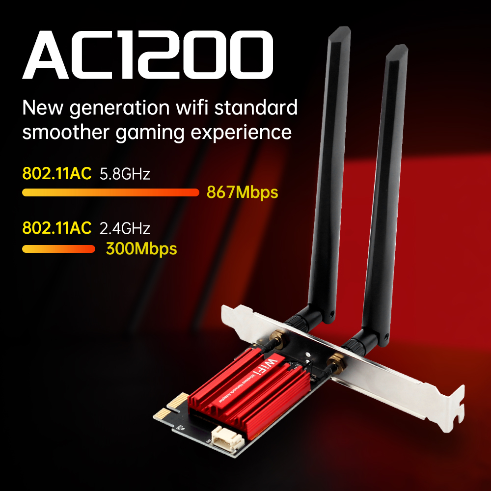 fenvi 1200Mbps WiFi PCIE Adapt – Smart Home For Pc Bewertung und Preis