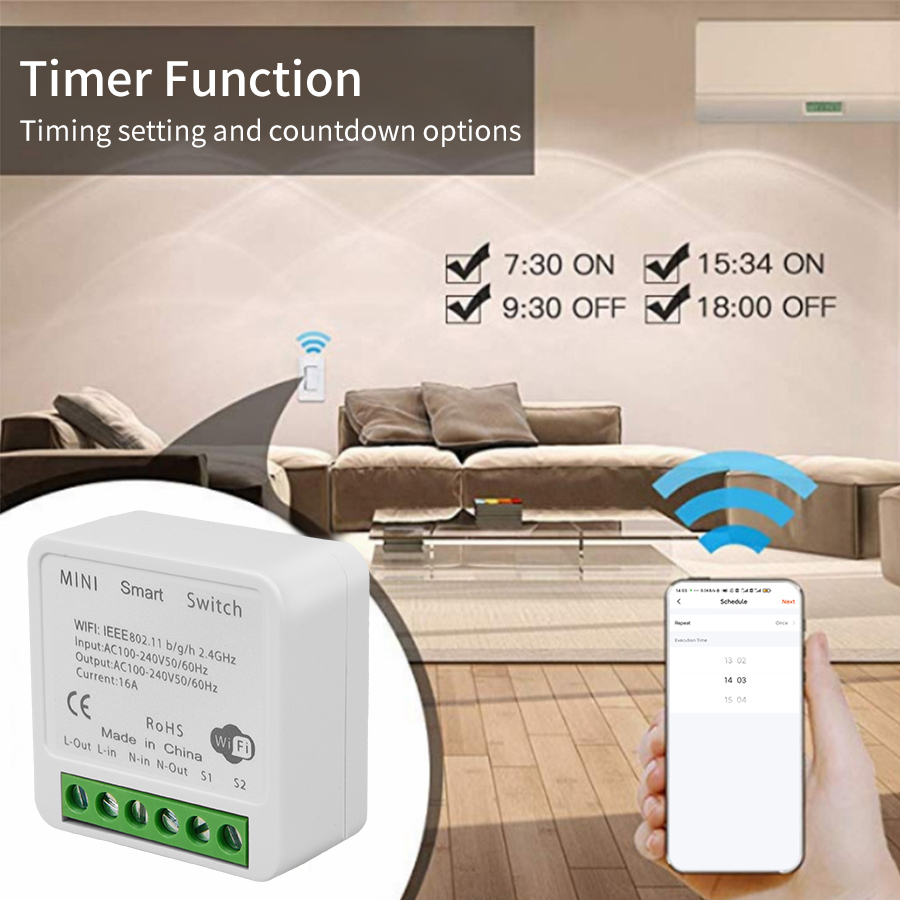 2-Wege Mini DIY Smart Switch T – Tuya Wifi Socket Bewertung und Preis