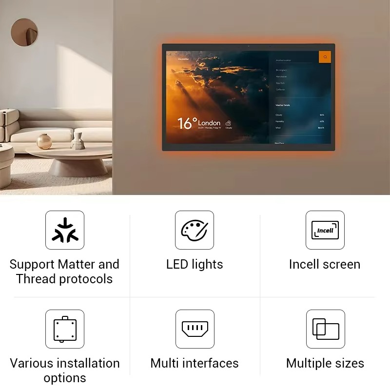 10,1 15,6 Zoll Manuelles Andro – Smart Home Control Bewertung und Preis